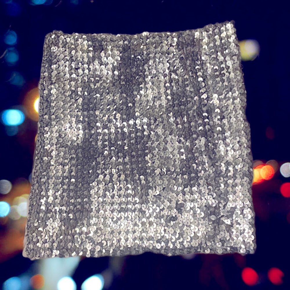 Sequin tube top